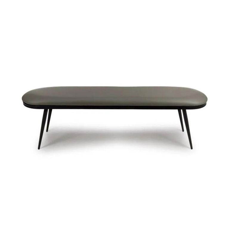 Clearance - Ace Dining Bench - Grey - Fabric - FSS16497