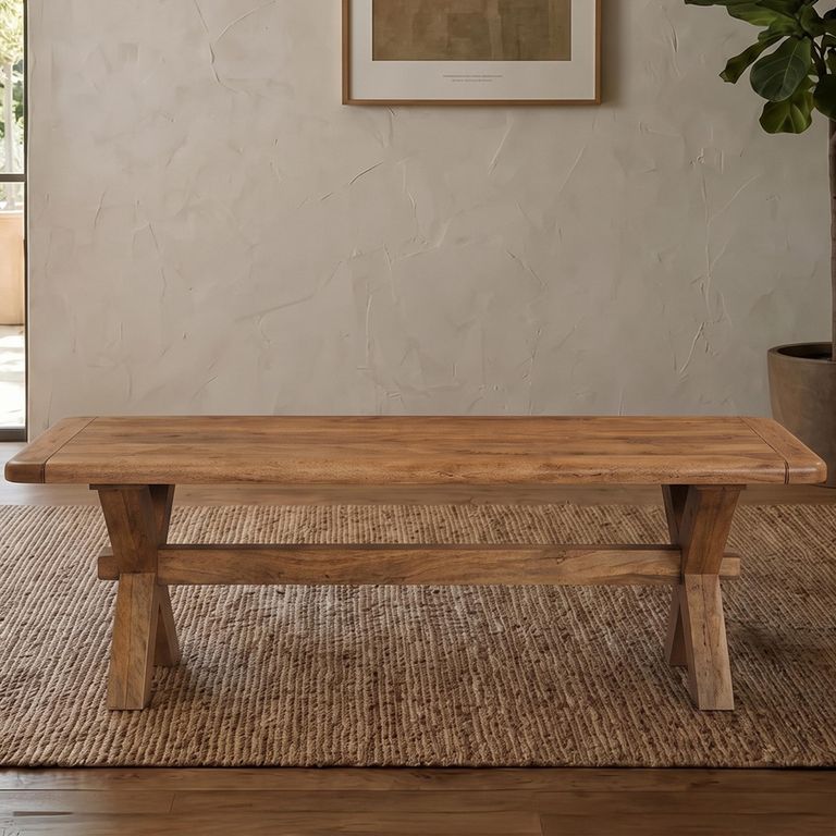 Dorset Dining Bench - Rustic - Mango Wood - Variation Available