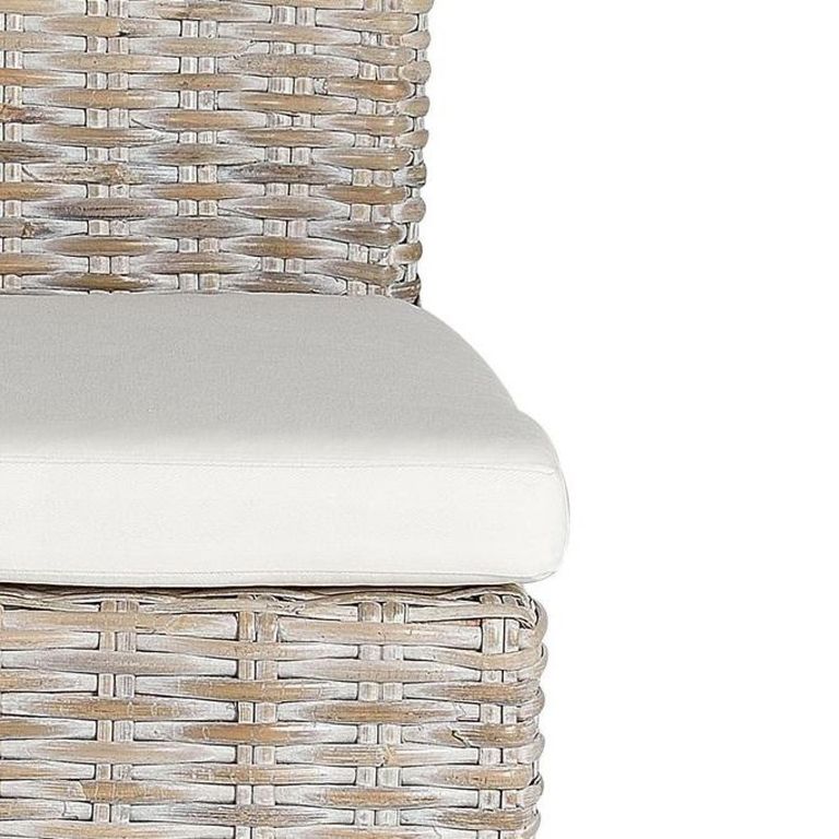 Elbing Dining Chair - Grey Rattan - Set of 2