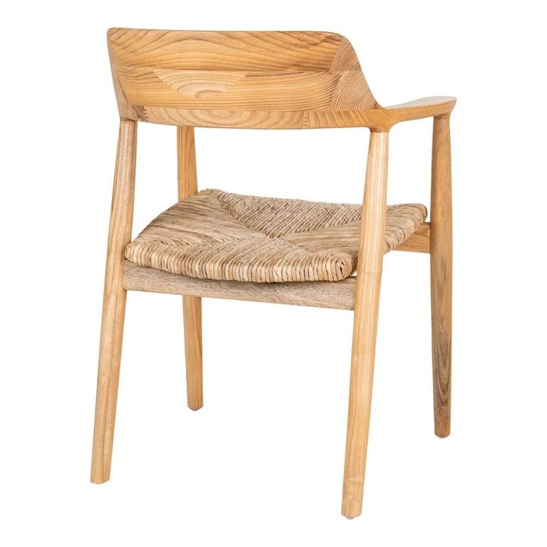 Getafe Dining Armchair - Set of 2 - Wooden - Natural