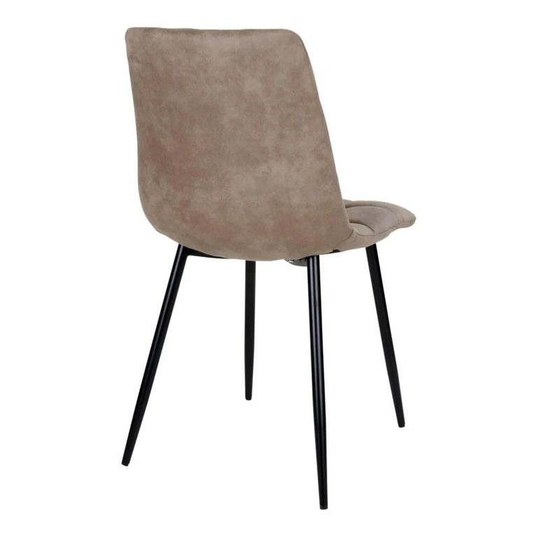 Middelfart Dining Chair - Set of 2 - Light Brown - Fabric