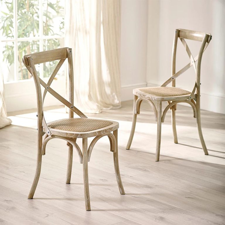 Satie Bistro Chair - Set of 2 - Limed Oak
