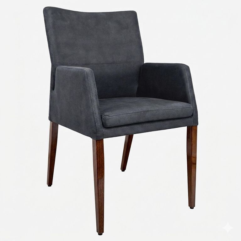 Kylie Dining Armchair - Walnut Legs - Variation Available