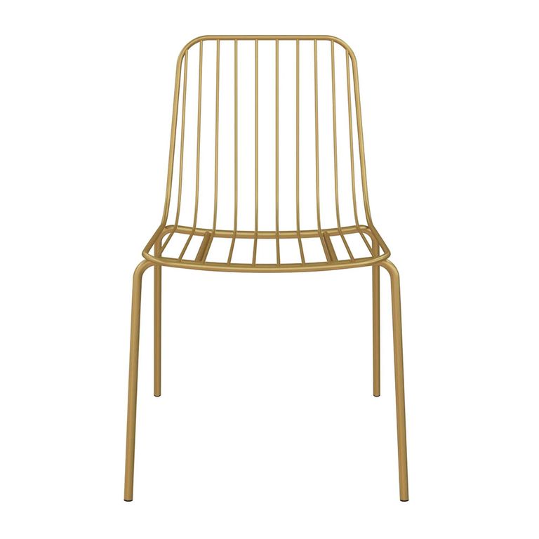 Caden Dining Chair - Set of 2 - Gold Metal Wire - C025013UK