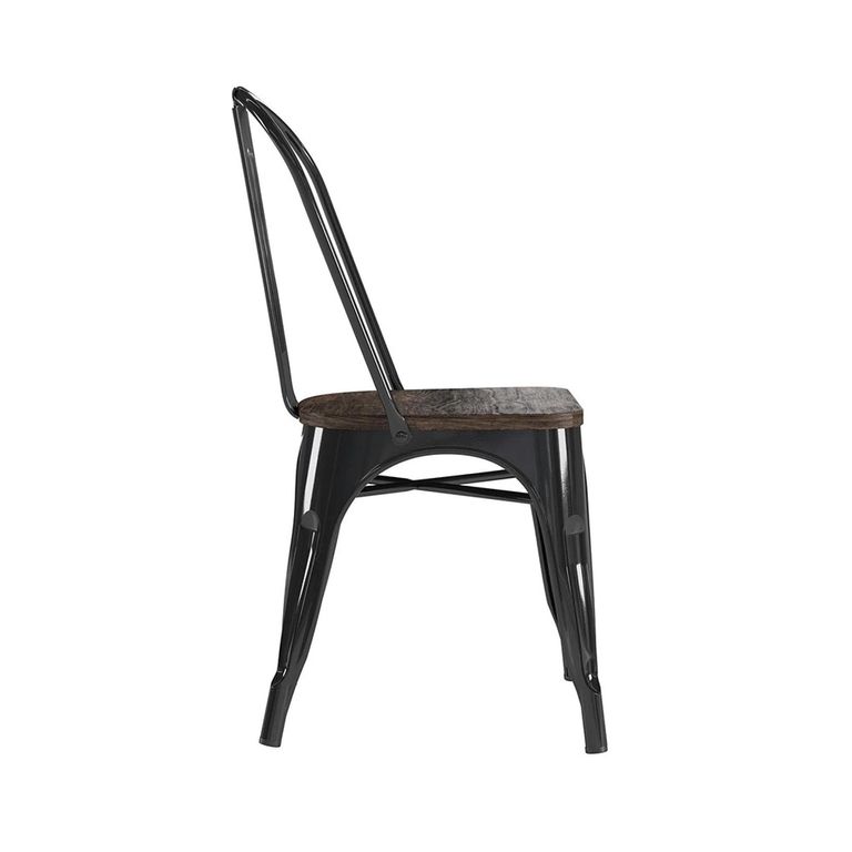 Fusion Dining Chair - Set of 2 - Black - C001101UK