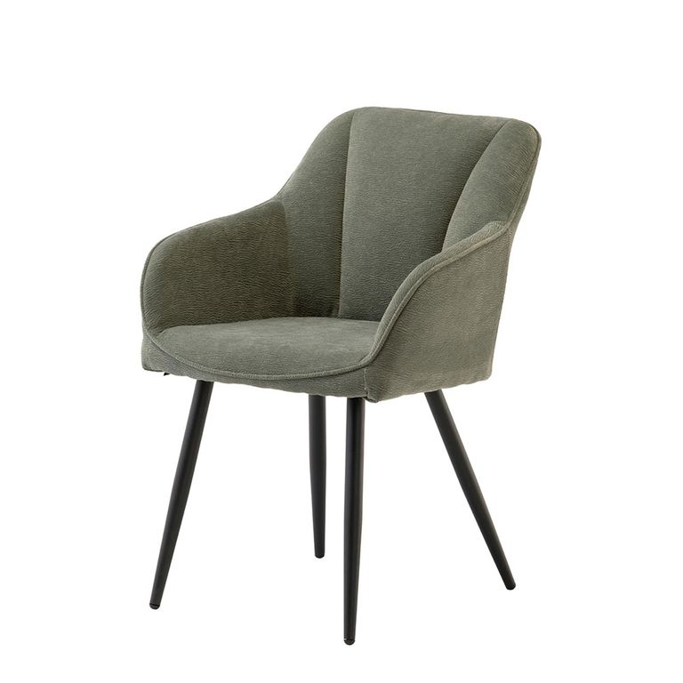 Hugo Dining Chair - Set of 2 - Mint Green Fabric