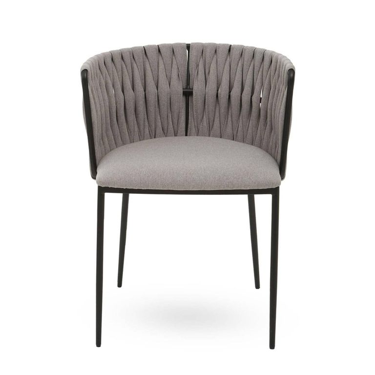 Gilden Dining Chair - Grey Fabric