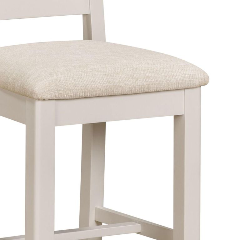 Windermere Painted Dining Chair - Set of 2 - Cross Back - Oyster Grey