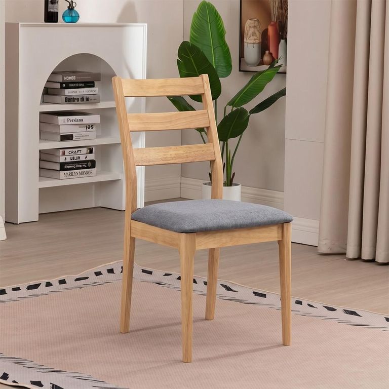 Orlando Dining Chair - Set of 2 - Ladder Back - Oak