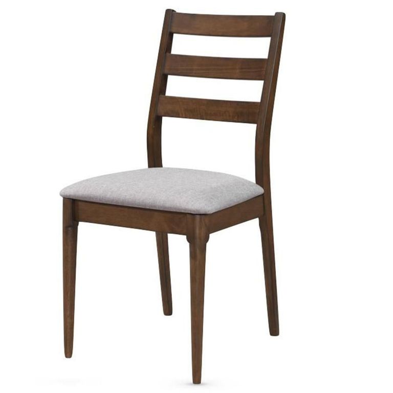 Orlando Dining Chair - Set of 2 - Ladder Back - Walnut