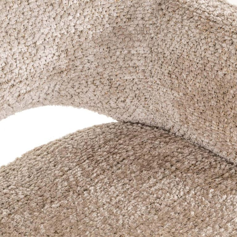 Delphina Dining Armchair - Lovely Nature - Fabric and Metal
