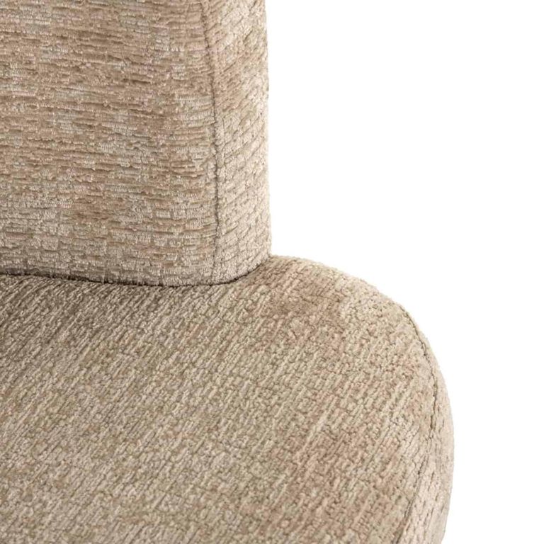 Cheyenne Swivel Dining Armchiar - Desert Fusion - Fabric and Metal