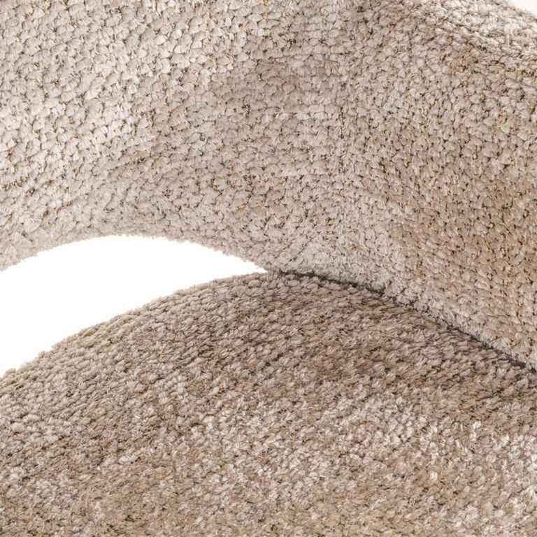 Delphina Dining Armchair - Lovely Nature - Fabric and Metal