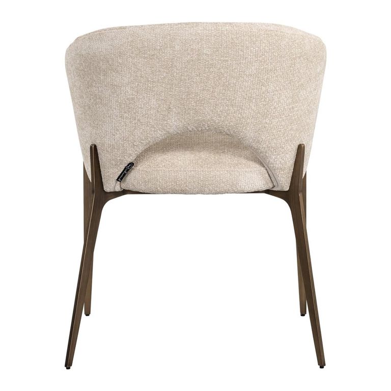 Kenzi Cream Fabric Dining Chair