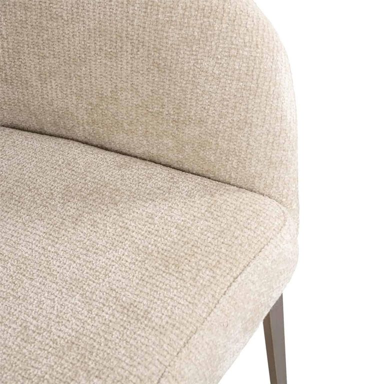 Kenzi Cream Fabric Dining Chair