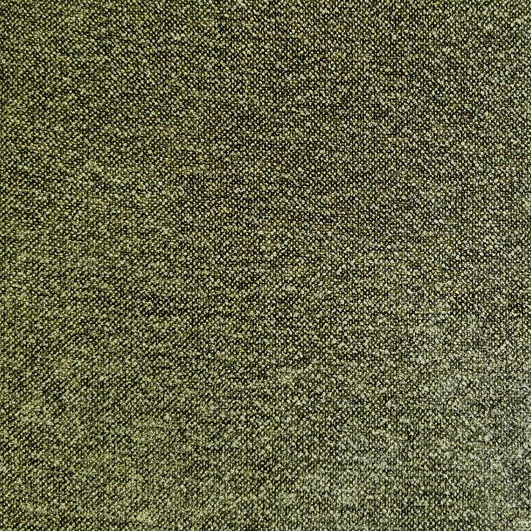 Petal Dining Armchair - Set of 2 - Olive Green Soft Weave and Black - Fabric and Metal
