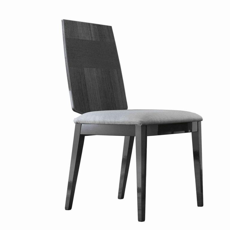 Montecarlo Dining Chair - Set of 2 - Grey Koto High Gloss