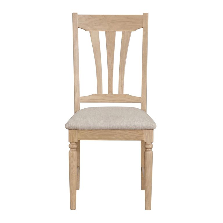 Cromwell Dining Chair - Set of 2 - Oak and Fabric