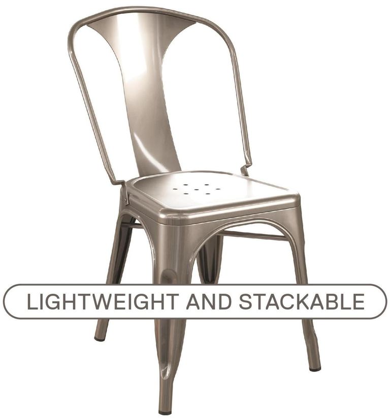 Finn Dining Chair - Set of 2 - Grey - C009012UK