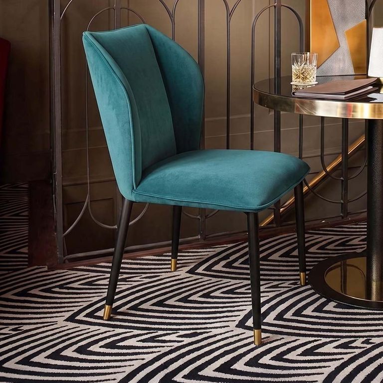 2 x Alice Jade Green Dining Chair