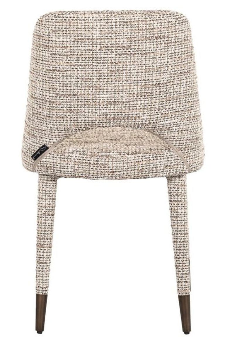Cecilia Natural Fabric Dining Chair (Set of 2)