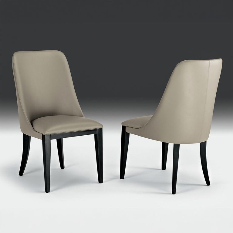 Flavia Dining Chair - Leather - Variation Available