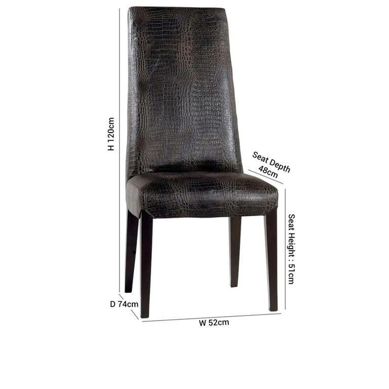 Juliette Dining Chair - Leather - Variation Available