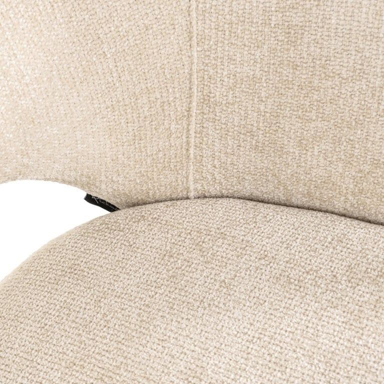 Kenzi Cream Fabric Dining Chair