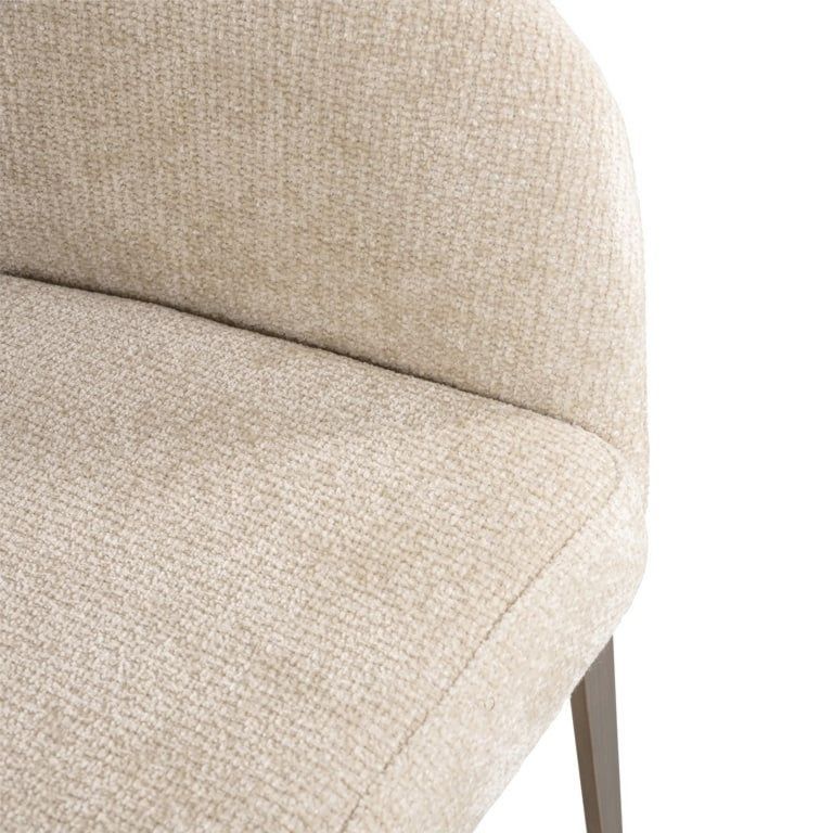 Kenzi Cream Fabric Dining Chair