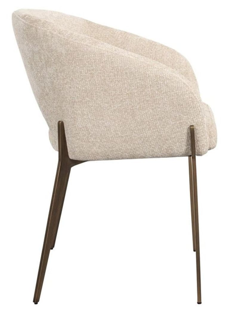 Kenzi Cream Fabric Dining Chair