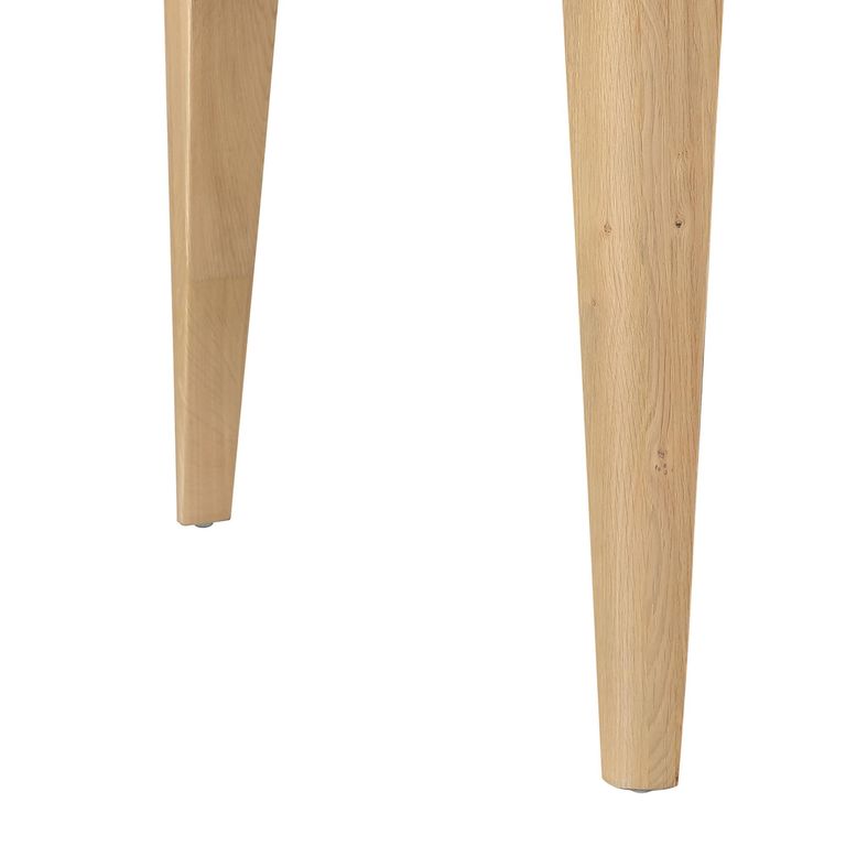 Cotswold Oak Dining Set - 110cm - 4 Seater - Round - Natural - 4 Chairs