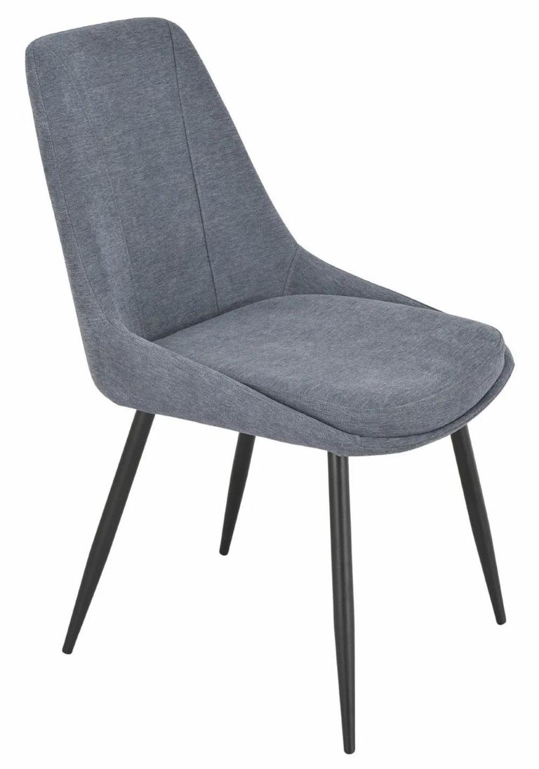 Apollo Extending Dining Set - 6-10 Seater - 160cm-220cm - Grey Ceramic - Darwin Dining Chair - Dark Grey Fabric