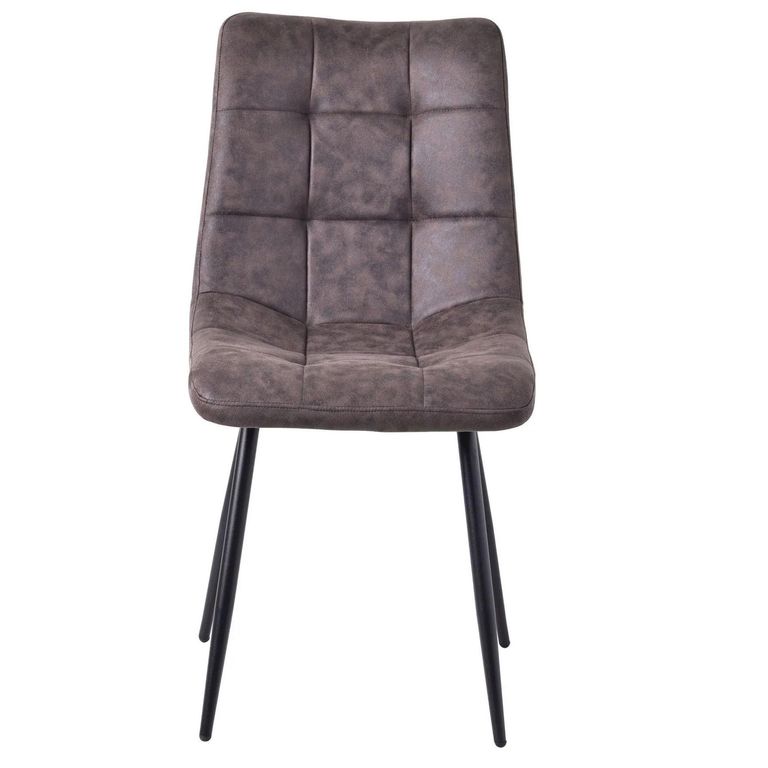 Carrara Dining Set - 4 Seater - 135cm - Round - Grey Ceramic - Extending - 4x Corona Dining Chairs - Grey Fabric
