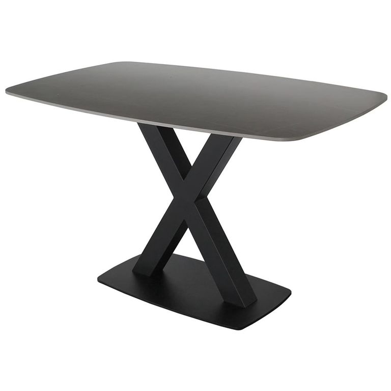 Vernal Dining Table - 4 Seater - 130cm - Grey Sintered Stone