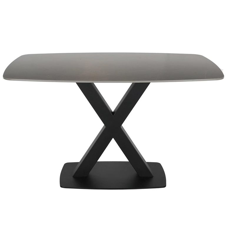 Vernal Dining Table - 4 Seater - 130cm - Grey Sintered Stone