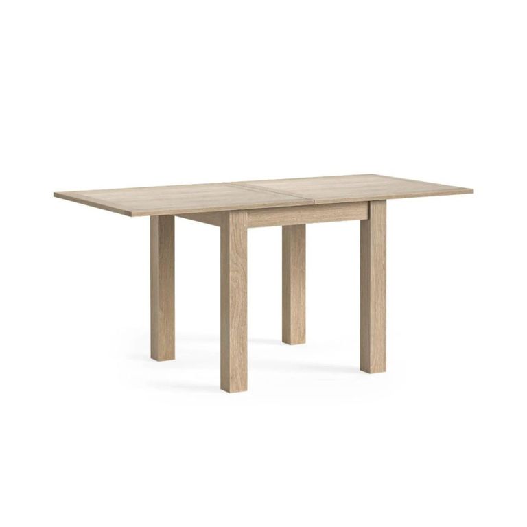 Modern Country Oak - Flip Top Dining Table - 2-6 Seater - 85cm-170cm