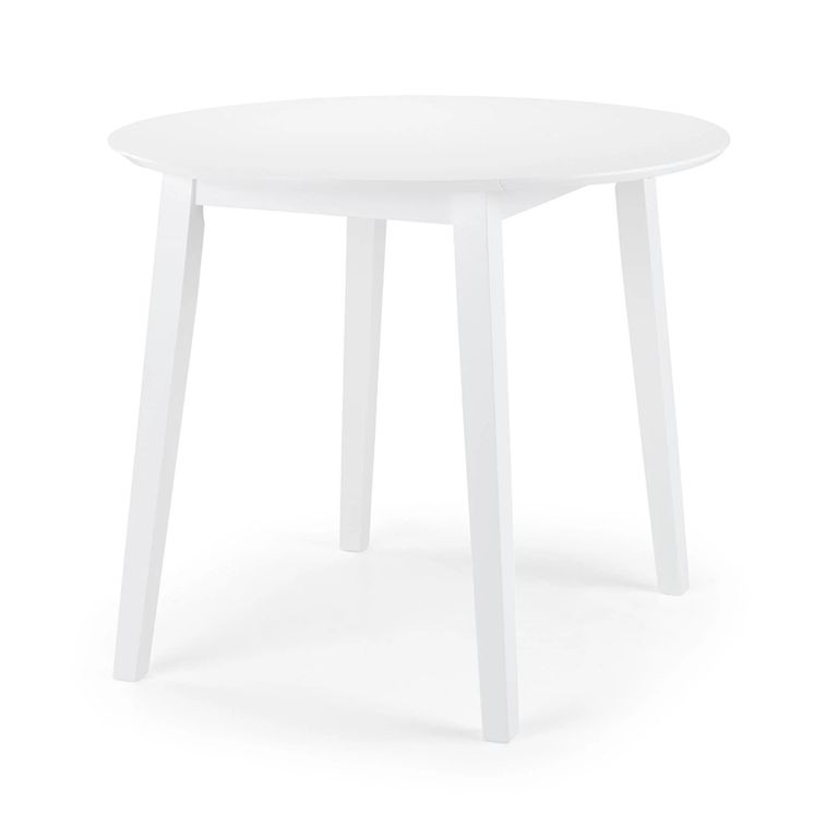Coast Drop Leaf Dining Table - 2-4 Seater - 55cm? Round - White