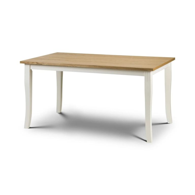 Davenport Dining Table - 6 Seater - 150cm - Ivory