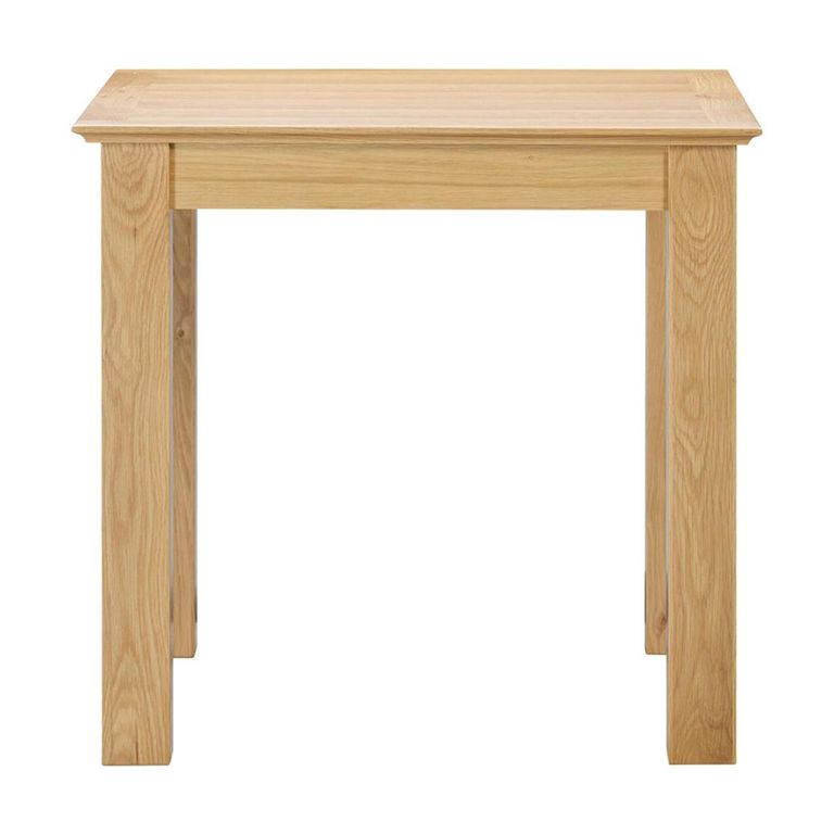 Arlington Square Dining Table - 2 Seater - 80cm - Oak