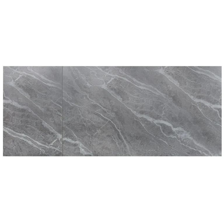 Austyn Argento Grey Ceramic 6-8 Seater Extending Dining Table - 160cm-220cm