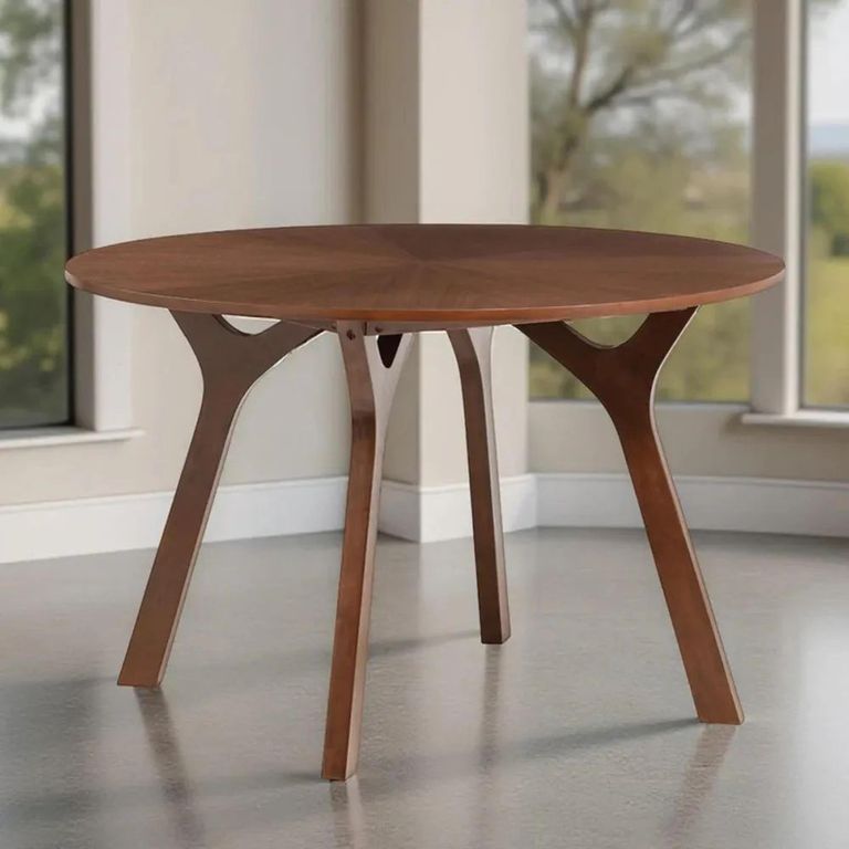 Clearance - Huxley Dining Table - 4 Seater - 120cm - Round - Walnut - FSS16983