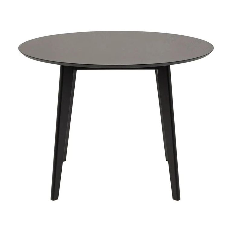 Clearance - Roxby Round Dining Table - 2 Seater - 105cm - Black - FSS16998