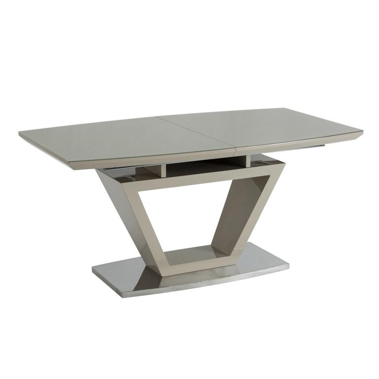 Clearance - Aspen Extending Dining Table - 160-200cm - 6-8 Seater - Latte - A471