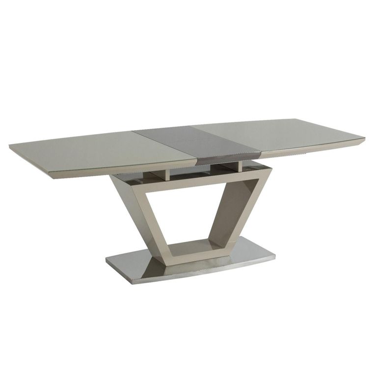 Clearance - Aspen Extending Dining Table - 160-200cm - 6-8 Seater - Latte - A471