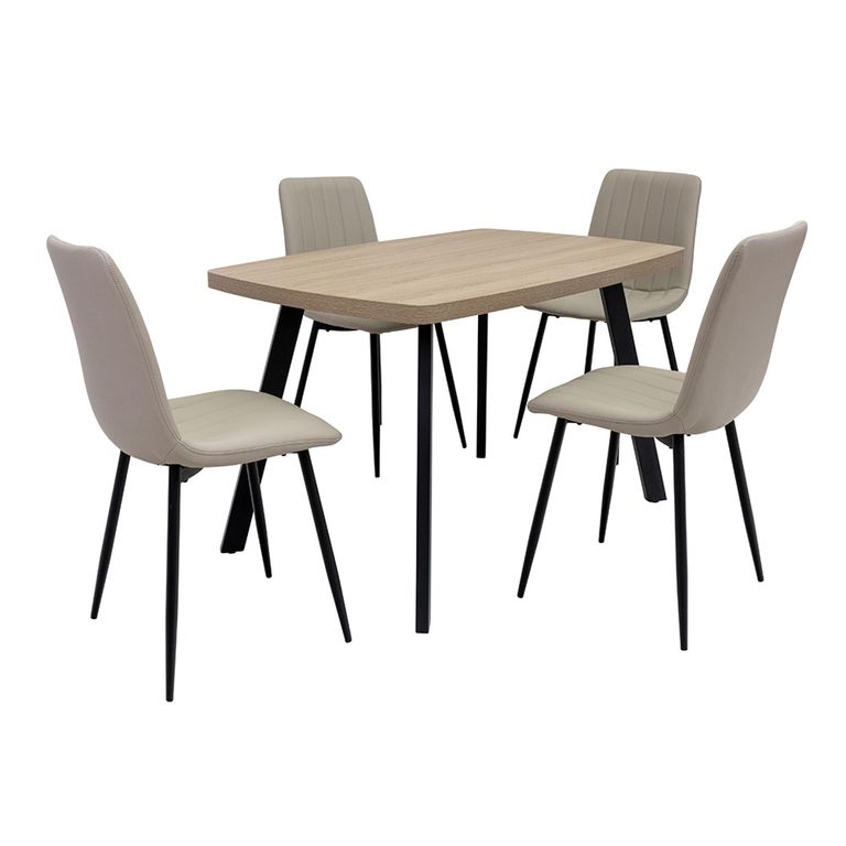 Dalton Dining Table - 4 Seater - 120cm - Light Oak