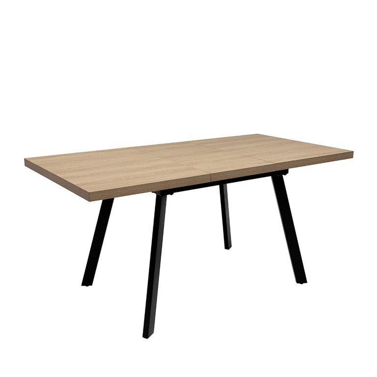 Dalton Extending Dining Table - 4-6 Seater - 120cm-160cm - Light Oak