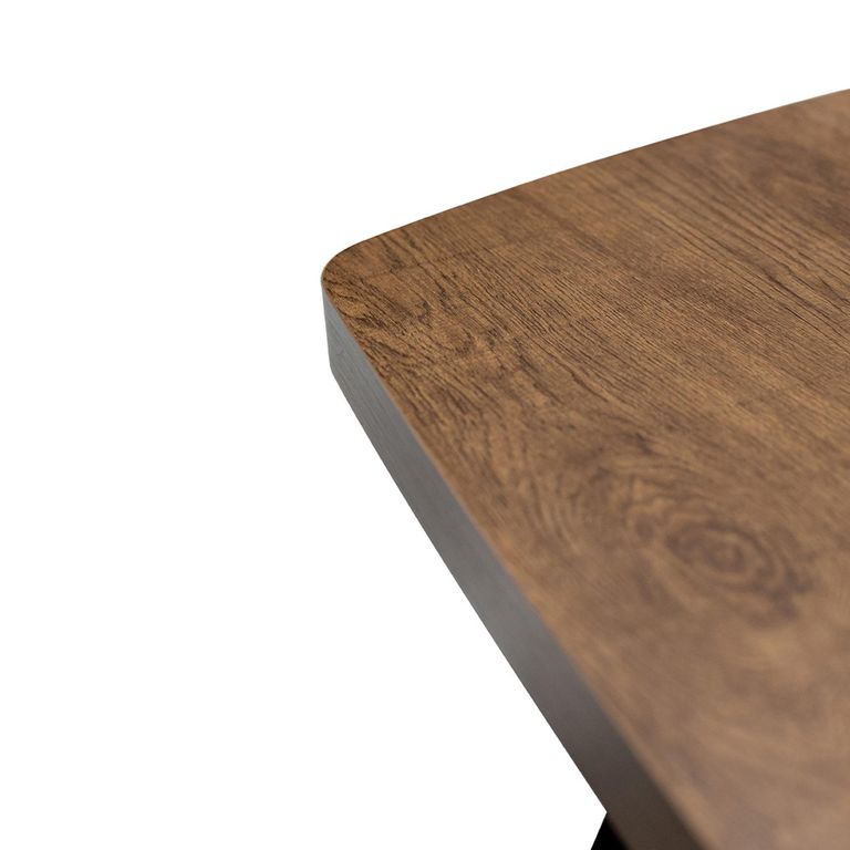 Panama Dining Table - 4 Seater - 120cm - Dark Oak