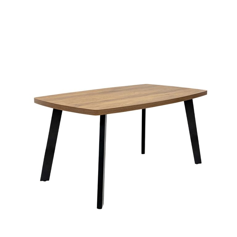 Panama Dining Table - 6 Seater - 160cm - Dark Oak