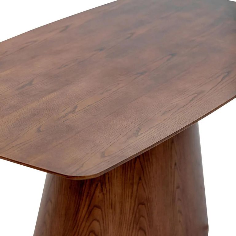 Emory Dining Table - 6 Seater - 180cm - Pedestal - Chestnut Oak