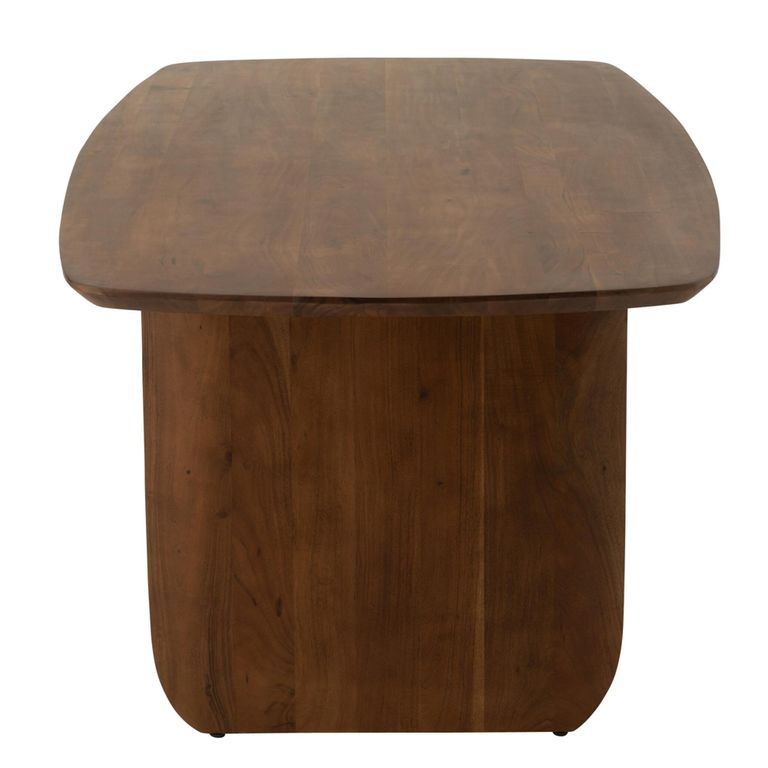 Dining Table - 190cm - 6 Seater - Brown - Acacia Wood